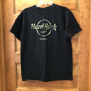 Hard Rock Cafe Orlando/ black tee/ sizeM
